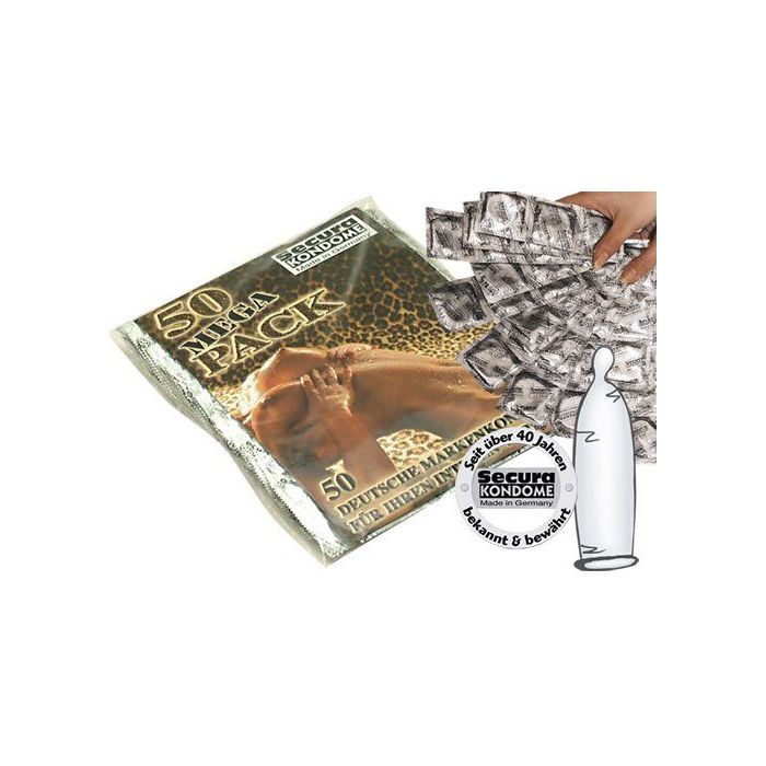 Secura guld/rose Kondomer 50 stk