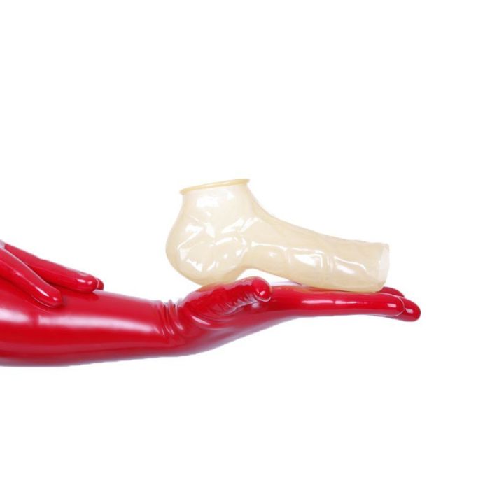 LATEXA – PENISHYLSTER MED TESTIKELPUNG
