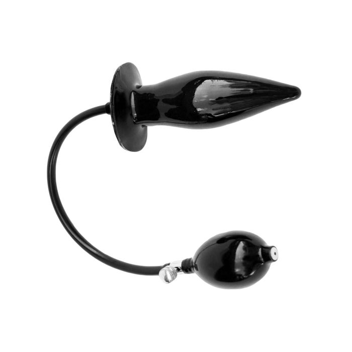 LATEXA – STOR, OPPUSTELIG BUTTPLUG