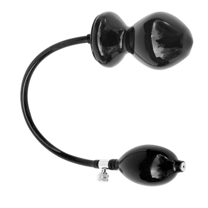 LATEXA – BRED, OPPUSTELIG, MASSIV BUTTPLUG