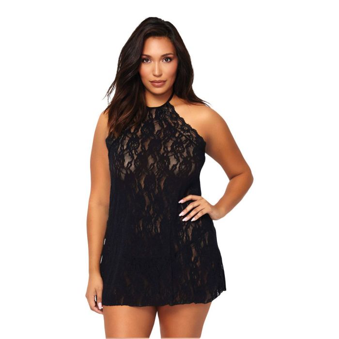 Leg Avenue – Supersexet chemise - Plus Size