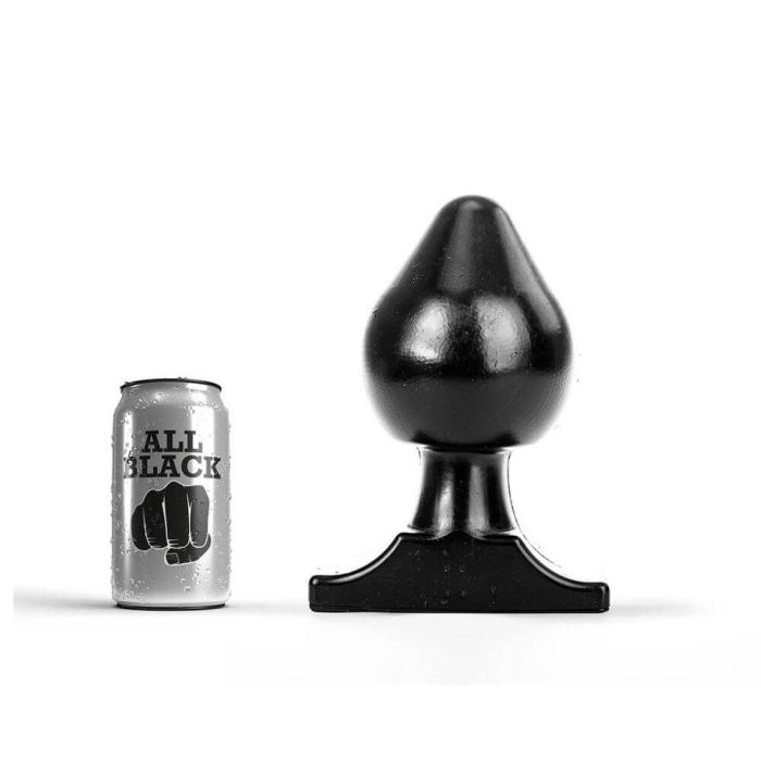  All Black 75 - Stor Buttplug