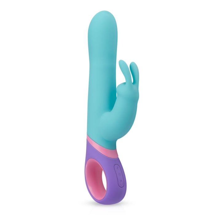 Meta Rabbit Vibrator rabbit vibrator til klitoris og G-punkt i turkis design
