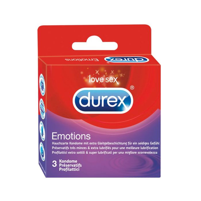 Durex Emotion Ekstra Fugtige Kondomer 