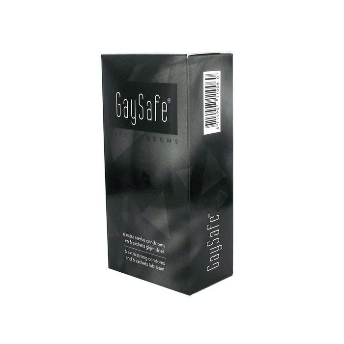 GAYSAFE CONDOMS 6 STK