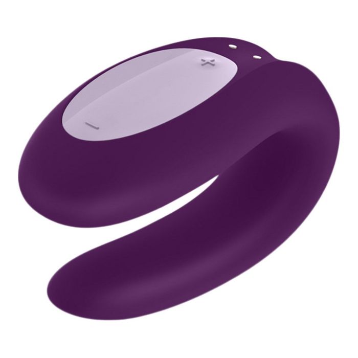 sexshop Satisfyer Double Joy – App-Styret Vibrator sexlegetøj par kvinder