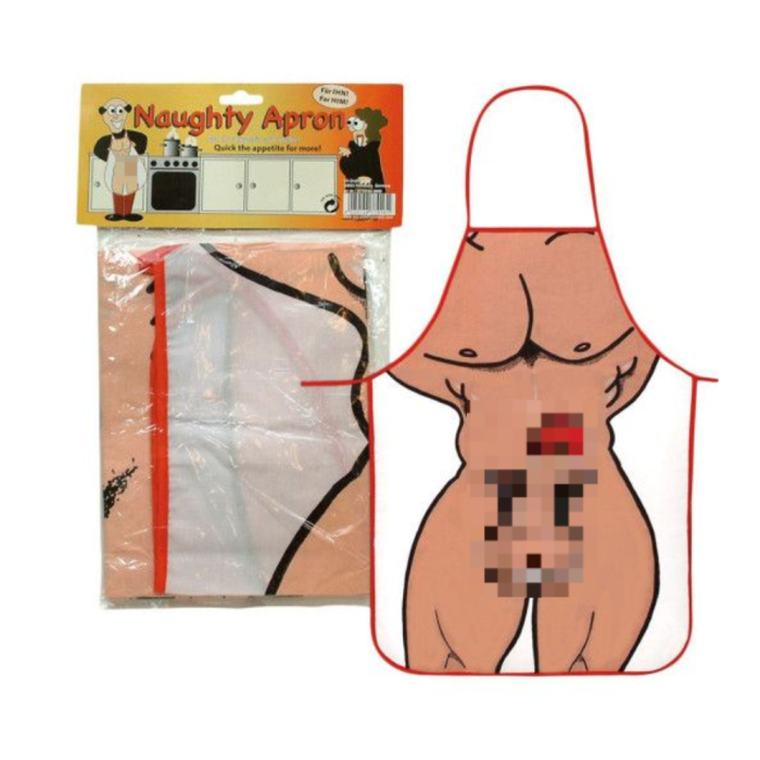 sexshop Frækt forklæde med penis sexlegetøj