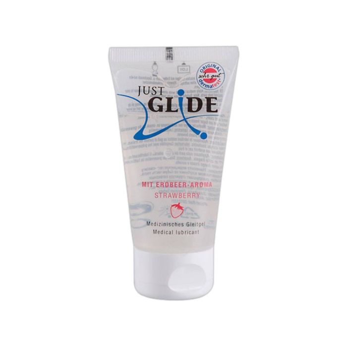 Just Glide Glidecreme Med Jordbær-Smag