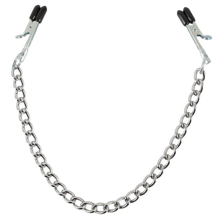 Sextreme Metal Brystkæde Med Klemmer