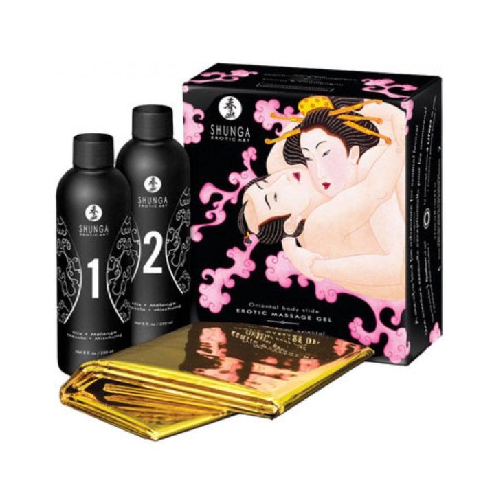Shunga Body Massage Gel Sæt 