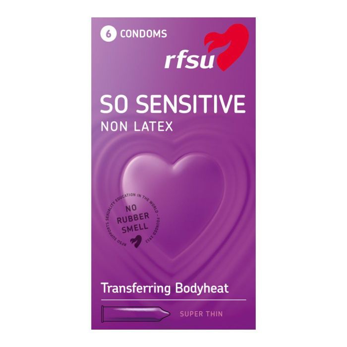 RFSU SO SENSITIVE LATEXFRI KONDOMER 6 STK.