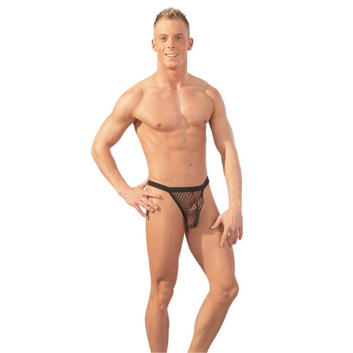 Svenjoyment - fræk, vovet g-streg i sort net