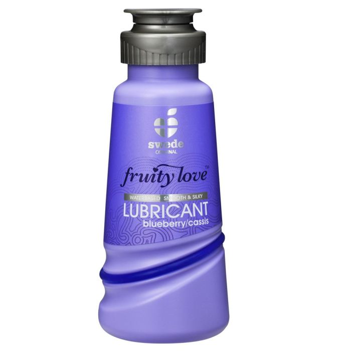 Swede Fruity Love – Vandbaseret Glidecreme - blåbær/solbærlikør