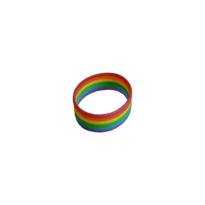 Pride silikone rengbue armbånd 