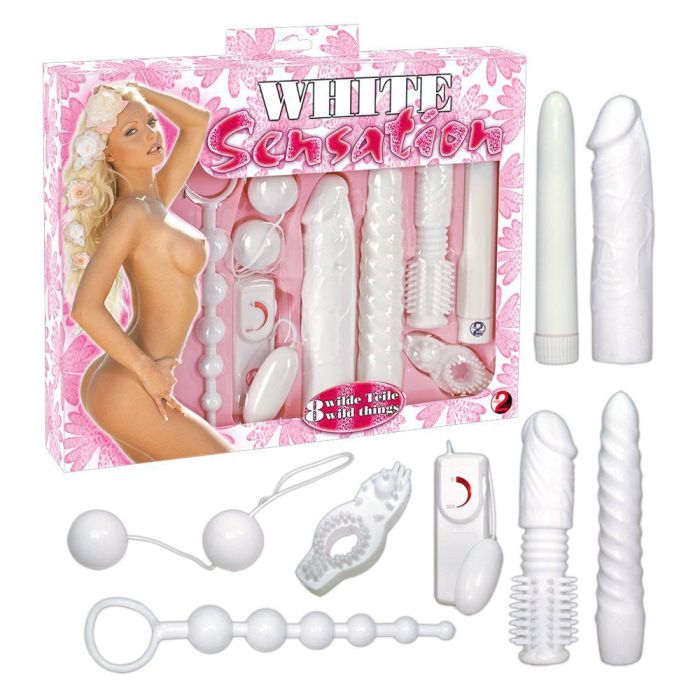 You2Toys White Sensation vibro Lystsæt
