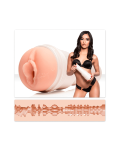 Fleshlight Emily Willis Squirt Texture med realistisk sleeve og modelbillede