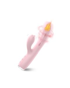 Palora 3-i-1 Rabbit Vibrator med Varme og Stødefunktion