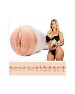 Fleshlight Girls med Savannah Bond – realistisk masturbator med vaginal åbning og tekstureret indre kanal