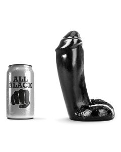 All Black 46 – Tyk, Realistisk Dildo
