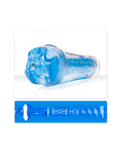 Fleshlight Flight Commander blå masturbator med tekstureret sleeve
