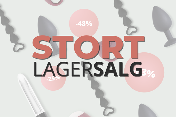 Stort lagersalg på sexlegetøj